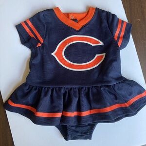 Chicago Bears Football Newborn Baby Girls 2pc Jersey Outfit Official NFL Gear